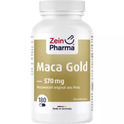 MACA GOLD Gélules végétales plus zinc+vit.C, 180 gélules