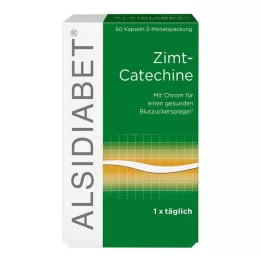 ALSIDIABET Cannelle Catechine pour diabétiques II Capsules, 60 pcs