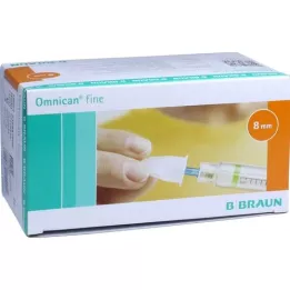 OMNICAN canule fine Pen 31 G 0,25x8 mm, 100 pces