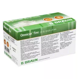 OMNICAN canule fine Pen 31 G 0,25x8 mm, 100 pces