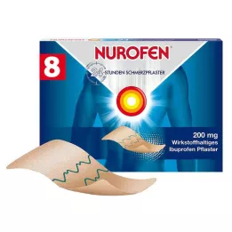 NUROFEN Pansement analgésique de 24 heures 200 mg, 8 pces
