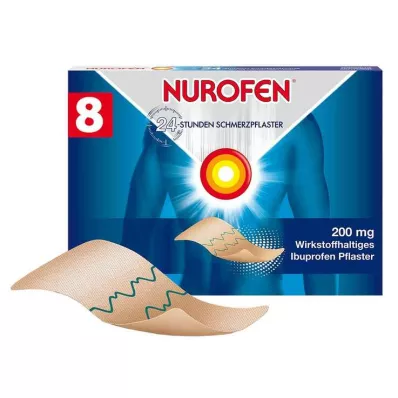 NUROFEN® Patchs anti-douleur 24 heures 200 mg, 8 pc