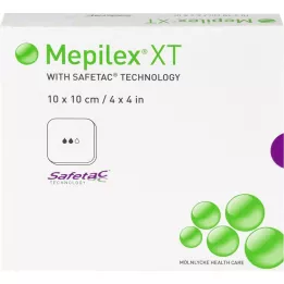 MEPILEX XT Pansement mousse 10x10 cm, 5 pces