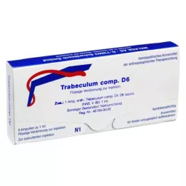 TRABECULUM ampoules de comp.D 6, 8 pièces