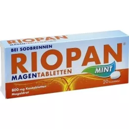 RIOPAN Comprimés à mâcher Magen Mint 800 mg, 20 pc