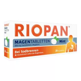 RIOPAN Comprimés à mâcher Magen Mint 800 mg, 20 pc
