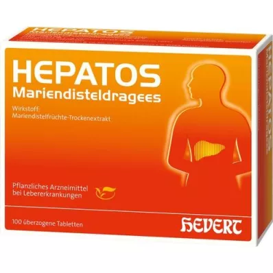 HEPATOS Dragées au chardon-marie, 100 pces