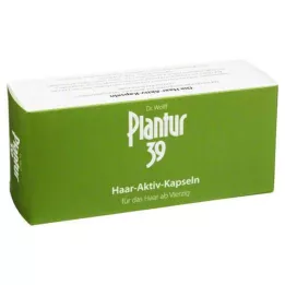 PLANTUR 39 Gélules actives pour les cheveux, 60 gélules