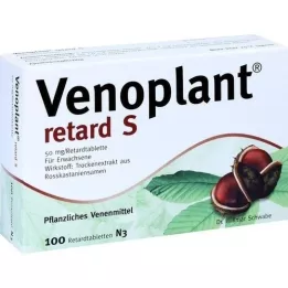 VENOPLANT retard S, 100 comprimés