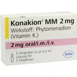 KONAKION MM Solution de 2 mg, 5 pcs