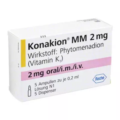 Konakion MM Solution de 2 mg, 5 pc