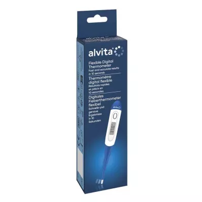 ALVITA Thermomètre médical numérique flexible, 1 pc