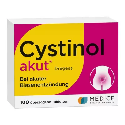 CYSTINOL akut dragées, 100 pcs