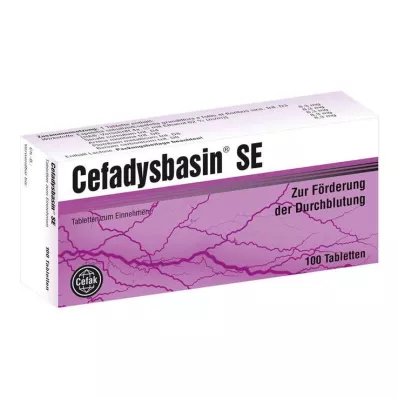 Comprimés Cefadysbasin SE , 100 pc Comprimés Cefadysbasin SE , 100 pc