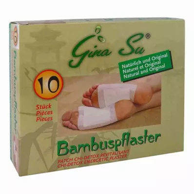 BAMBUSPFLASTER Pansements vitaux Gina Su, 10 pces