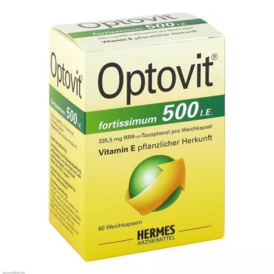 OPTOVIT fortissimum 500 gélules, 60 capsules