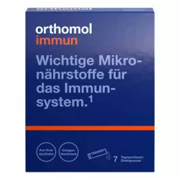 ORTHOMOL Granulés directs Immun Orange, 7 pces