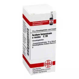 ACIDUM BENZOICUM E Resina C 30 globules, 10 g