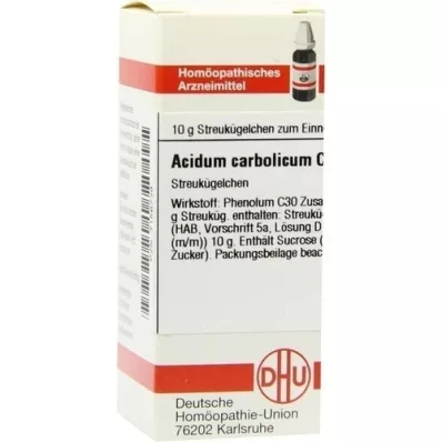 ACIDUM CARBOLICUM C 30 globules, 10 g
