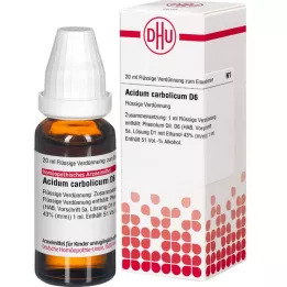 ACIDUM CARBOLICUM D 6 Dilution, 20 ml