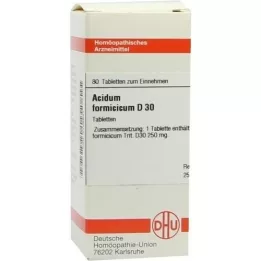 ACIDUM FORMICICUM D 30 comprimés, 80 pc