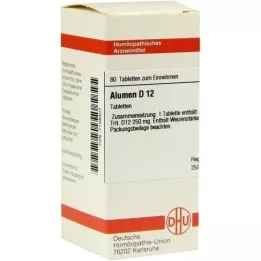 ALUMEN D 12 comprimés, 80 pc