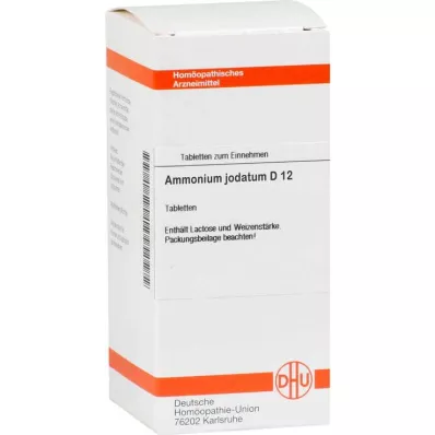 DHU Ammonium iodatum D 12 comprimés, 80 pc