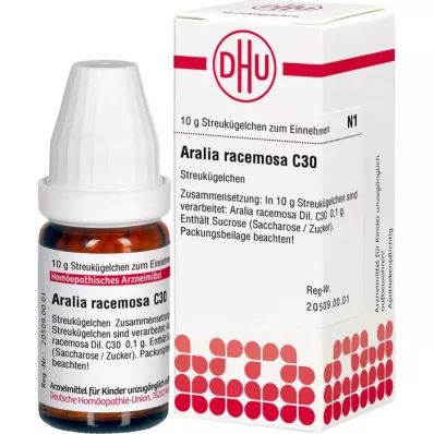 ARALIA RACEMOSA C 30 globules, 10 g