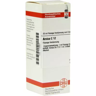DHU Arnica C12 Diluée, 20 ml DHU Arnica C12 Diluée, 20 ml