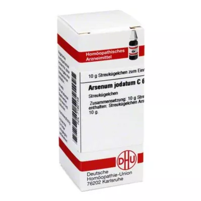 ARSENUM JODATUM C 6 globules, 10 g