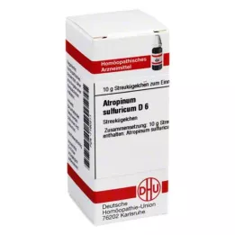 ATROPINUM SULFURICUM Globules D 6, 10 g