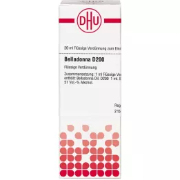 BELLADONNA D 200 Dilution, 20 ml