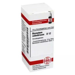 BISMUTUM SUBNITRICUM Globules D 12, 10 g