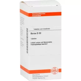 BORAX D 30 comprimés, 80 pc