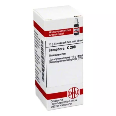 DHU Camphora C 200 globules, 10 g