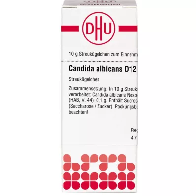CANDIDA ALBICANS Globules D 12, 10 g