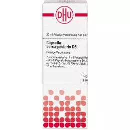 CAPSELLA BURSA pastoris D 6 Dilution, 20 ml