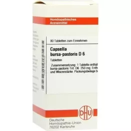 CAPSELLA BURSA pastoris D 6 comprimés, 80 pc