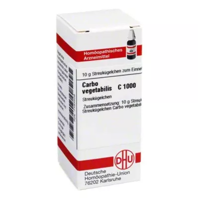 DHU Carbo vegetabilis C 1000 globules, 10 g
