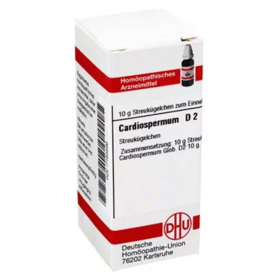 DHU Cardiospermum D 2 globules, 10 g