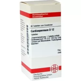 CARDIOSPERMUM D 12 comprimés, 80 pc