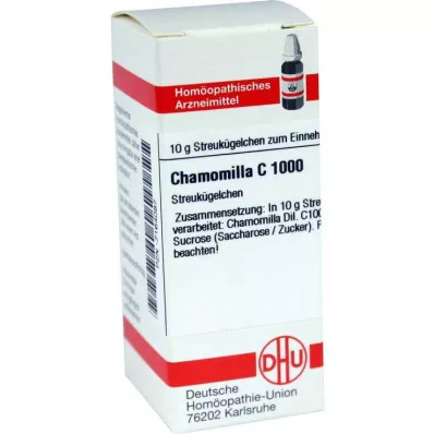 DHU Chamomille C 1000 globules, 10 g