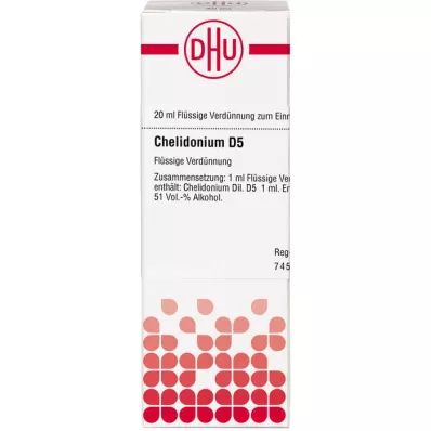 CHELIDONIUM D 5 Dilution, 20 ml