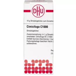 CIMICIFUGA C 1000 globules, 10 g