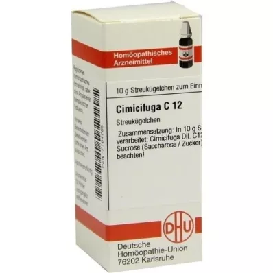 CIMICIFUGA C 12 globules, 10 g