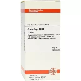 CIMICIFUGA D 30 comprimés, 200 pc