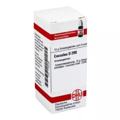DHU Cocculus D 200 globules, 10 g DHU Cocculus D 200 globules, 10 g