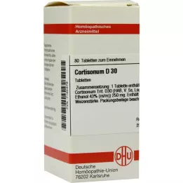 CORTISONUM D 30 comprimés, 80 pc