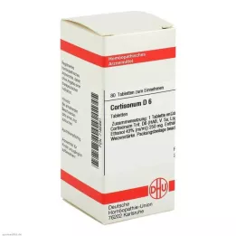 CORTISONUM D 6 comprimés, 80 pc