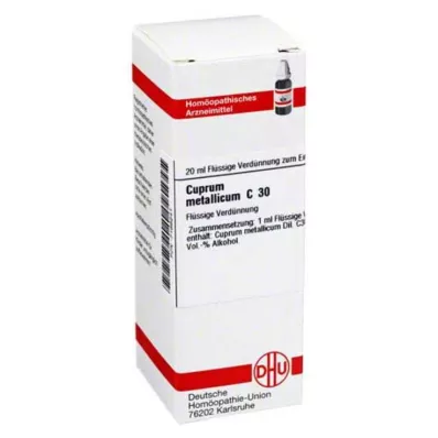 DHU Cuprum métallisé C 30 Dilution, 20 ml
